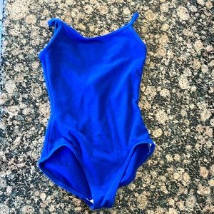 5/$20** Girls Capezio Blue Bodysuit